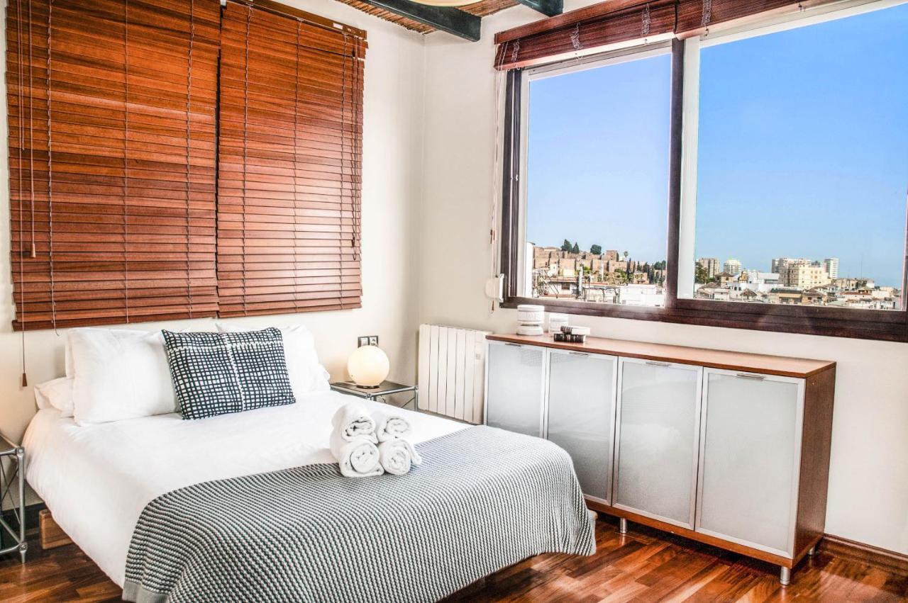 Malagaflat Design Loft City Views Lägenhet Exteriör bild